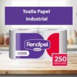 Toalla Papel Industrial 2x250MTS - Rendipel Max - Imagen 4