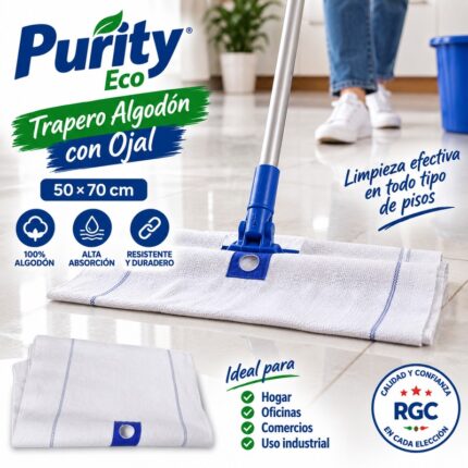 trapero algodon blanco-ojal