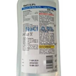 cloruro de sodio 500 ml 9