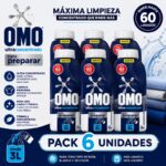 Pack 6 Detergente Omo Ultra Power
