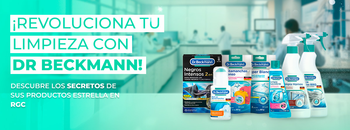 ¡Revoluciona tu limpieza con Dr. Beckmann!