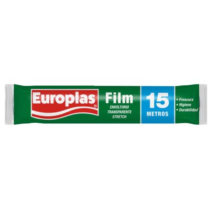 FILM ENVOLTORIO TRANSPARENTE REPUESTO 15 METROS - EUROPLAS