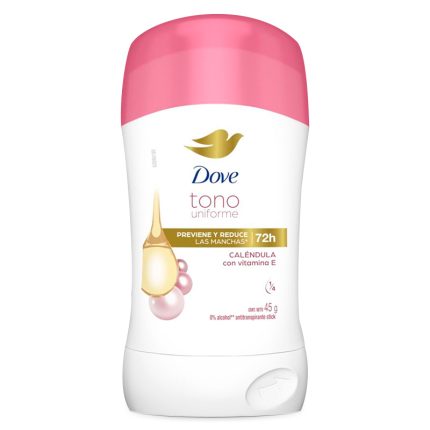 Desodorante Antitranspirante Barra Dove - Tono Uniforme - Calendula 45 g