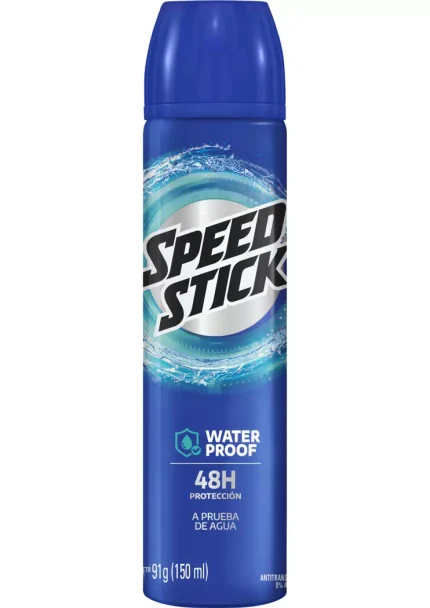 Desodorante Antitranspirante Spray Speed Stick - Water Proof 150 ml