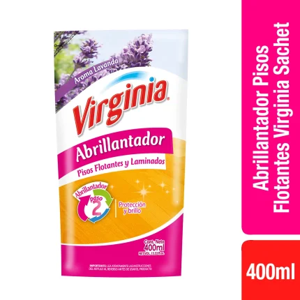 Abrillantador Piso Flotante Y Laminado Lavanda 400 ml - Virginia