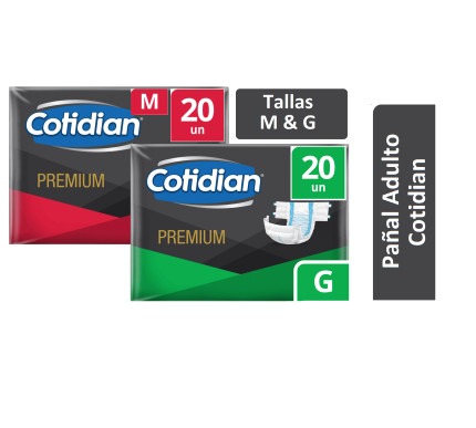 Pañal Adulto Cotidian - Tallas (M - G)