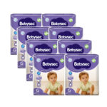 Manga Pañales Babysec Premium - 8 paquetes