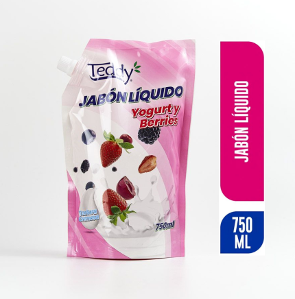 Jabón Líquido Yogurt y Berries 750 ml – Teddy