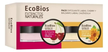 Pack Exfoliante y Balsamo Labial EcoBios
