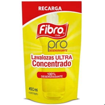 Lavalozas Ultra Concentrado Pro Desengrasante 450 ML Fibro