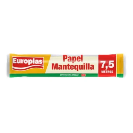 Papel Mantequilla 7.5 Mts - Europlas