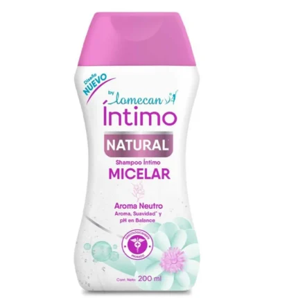Shampoo Natural Intimo Micelar by Lomecan 200ml