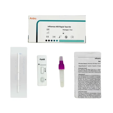 Kit Rapid Test Influenza A/B - Anbio