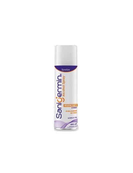 Higienizante de Manos 60ml en Spray Alcohol 70° Sanitas
