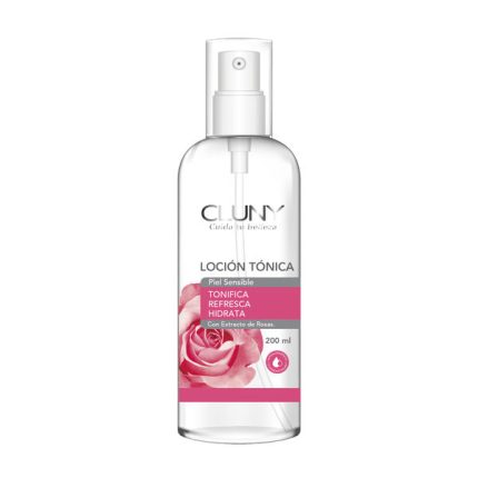Locion Tonica Piel Sensible Tonifica Refresca Hidrata 200Ml Cluny