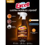 Caja 12 Lustramuebles Líquido Excell con Nanopartículas de Cobre Aroma Mandarina 500ml - Imagen 3