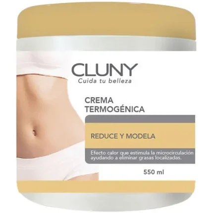 Crema Termogenica Reduce y Modela 550ML Cluny