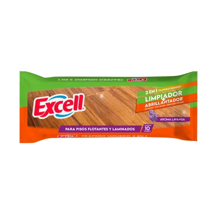 Trapero Humedo 2en1 Limpiador+Abrillantador Lavanda Excell