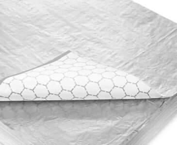 papel aluminio 40x35 cm