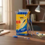 Lápiz Pasta Cristal Azul Punta Media Caja 50 Unidades – BIC - Imagen 3