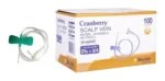Mariposa Scalp Vein 21G x 3/4 - Cranberry - Imagen 2