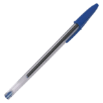 Lápiz Pasta Cristal Azul Punta Media Caja 50 Unidades – BIC - Imagen 2