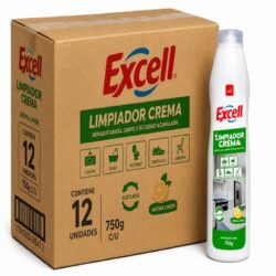 Caja 12 Limpiador Crema Excell 750grs