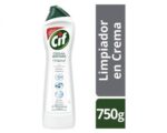 Caja Limpiador Crema Cif Bioactive Original 750 g – 12 Unidades - Imagen 2