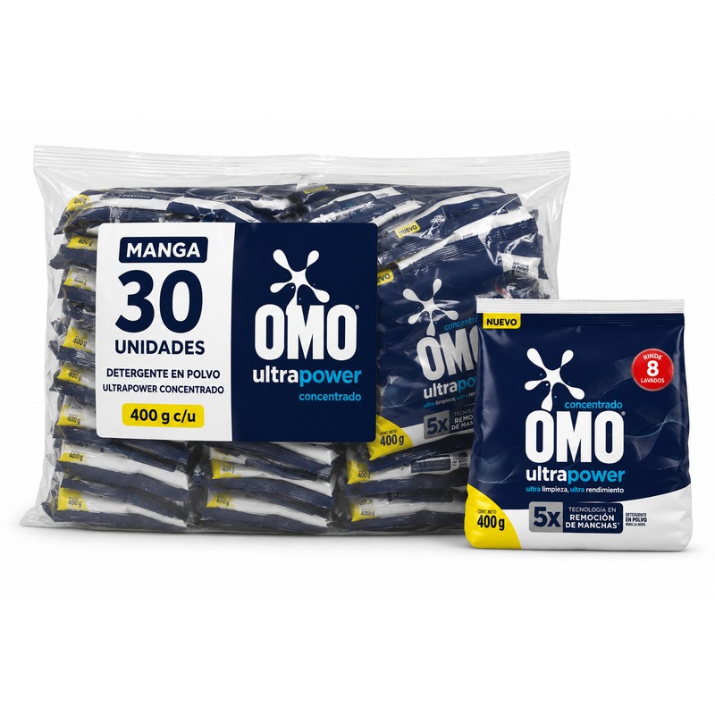 Manga 30 Omo UltraPower Concentrado 400gr Omo UltraPower