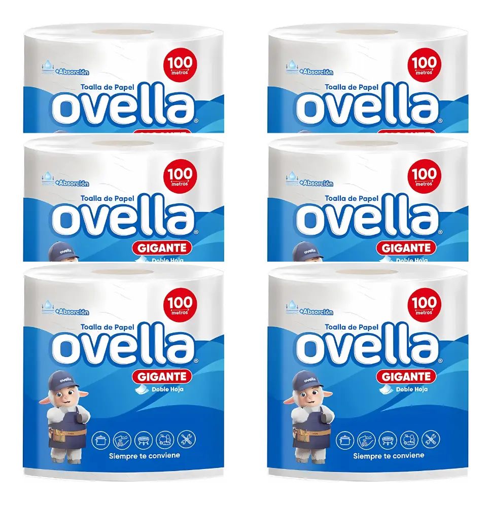 manga ovella gigante Manga Toalla de Papel Ovella