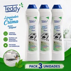 Pack 3 Limpiador en Crema Teddy