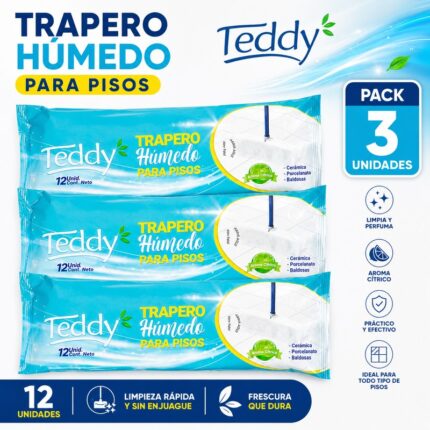 Pack Trapero Humedo Teddy
