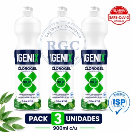 Pack 3 Cloro Gel