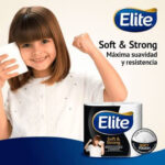 Manga Papel Higienico Soft&Strong Triple Hoja - 32 Rollos de 40 Metros - Elite - Imagen 2