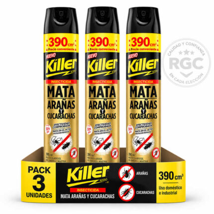 Killer Arañas y Cucarachas